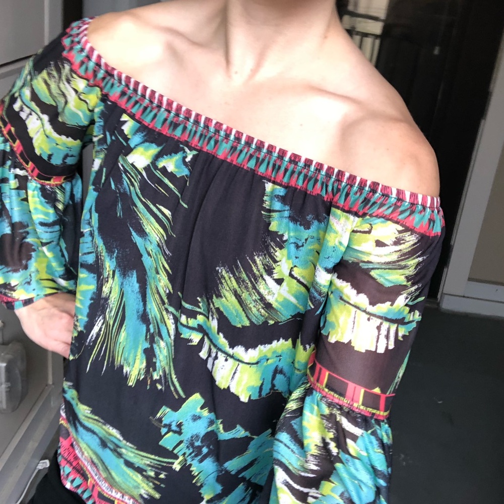 Off the shoulder blouse